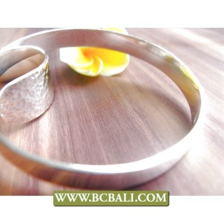 Cuff Bracelets Silver Alpaka Bali